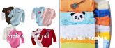 kit 10 Peças CARTERS ( 4 body manga longa +6 toalhinhas)