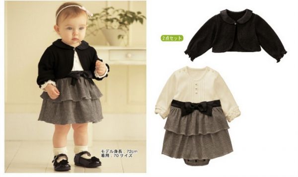 Vestidinho  chic  baby 8 meses