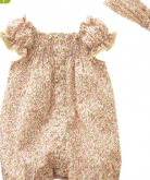 Body delicado + tiara de 0 a 2 anos